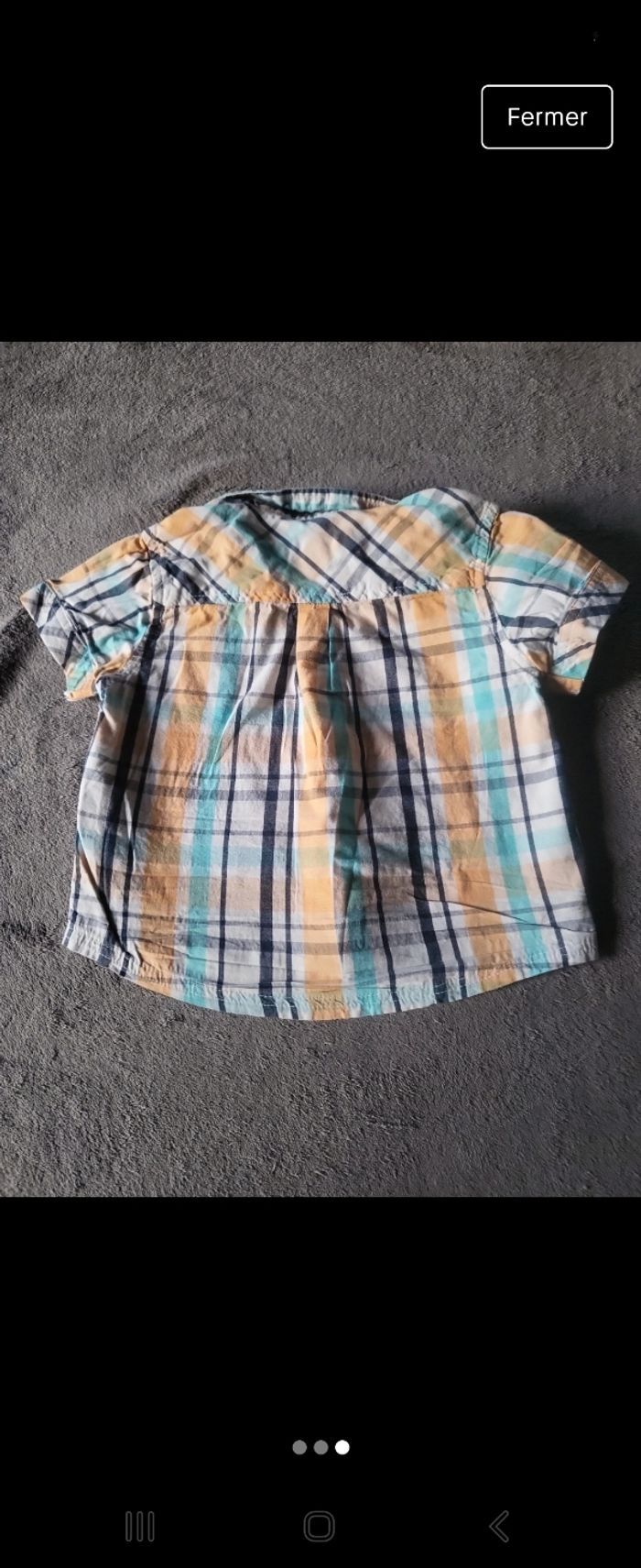 Chemise garçon 6 mois - photo numéro 3