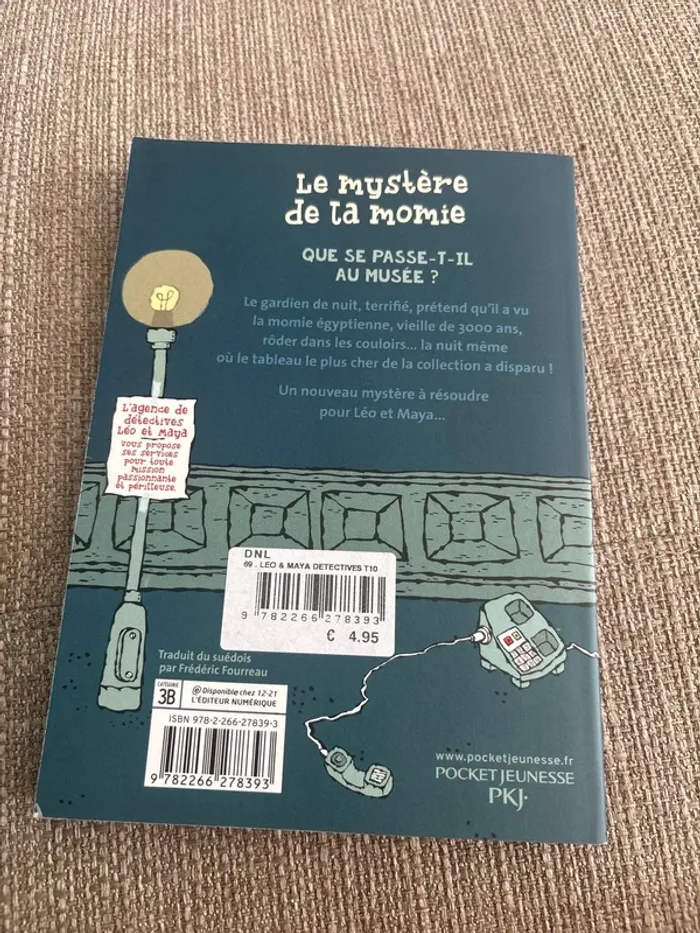 Léo et Maya détectives le mystère de la momie - photo numéro 2