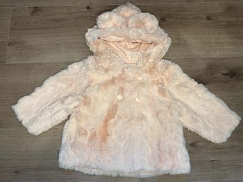 Manteau fille tout doux - 9 Mois