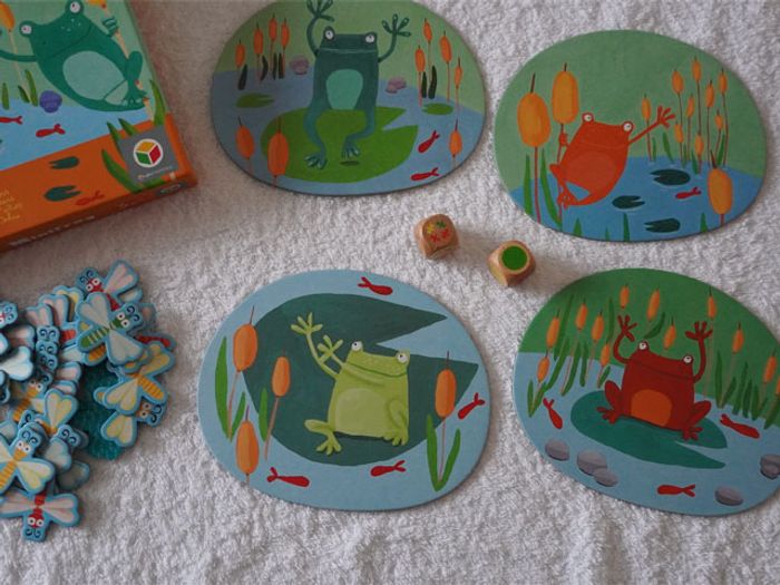 Jeu "Minifrog" Djeco pour enfants (3/6 ans) - photo numéro 4