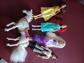 Lot princesse disney. Cheval et prince
