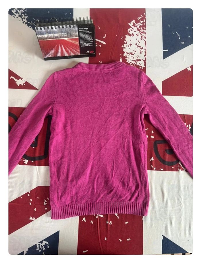 Pull Torsadé Tommy Hilfiger taille xs rose fushia - photo numéro 10