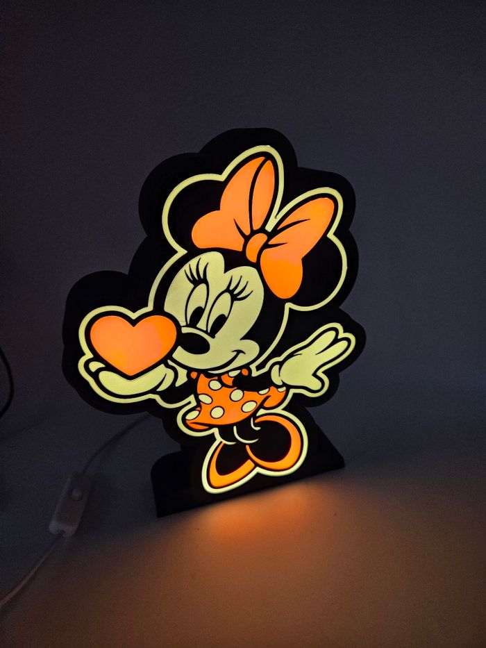 Lampe lumineuse à led disney minnie - photo numéro 3