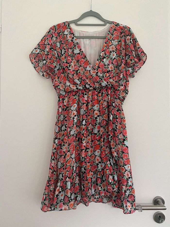 Robe fleurie In April 1986