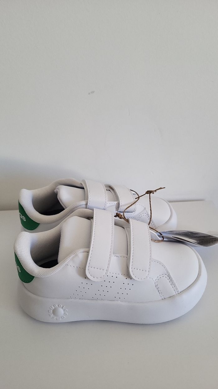 Baskets bébé Adidas Advantage - photo numéro 2