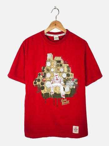 T-shirt Ecko manches courtes, couleur rouge, taille S Vintage Y2K