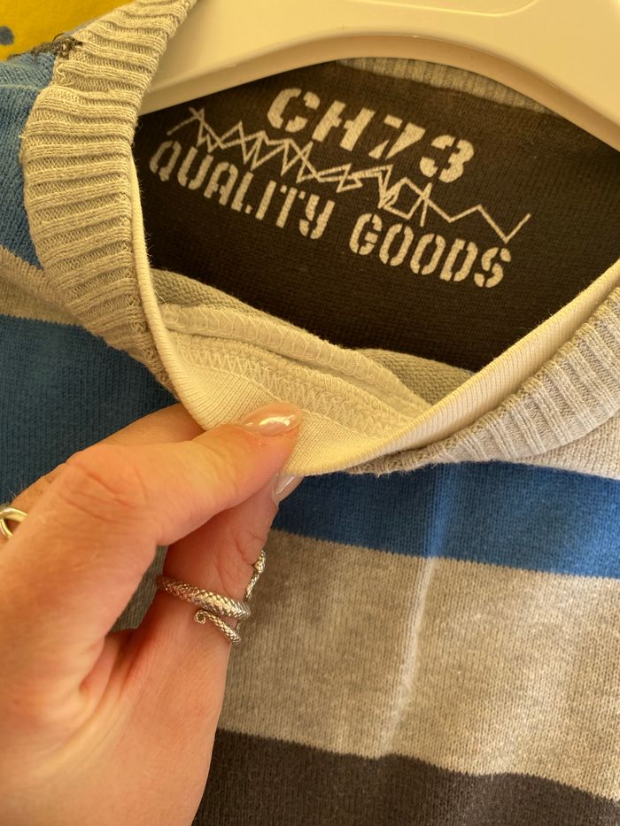 Pull rayé 12 ans - photo numéro 4