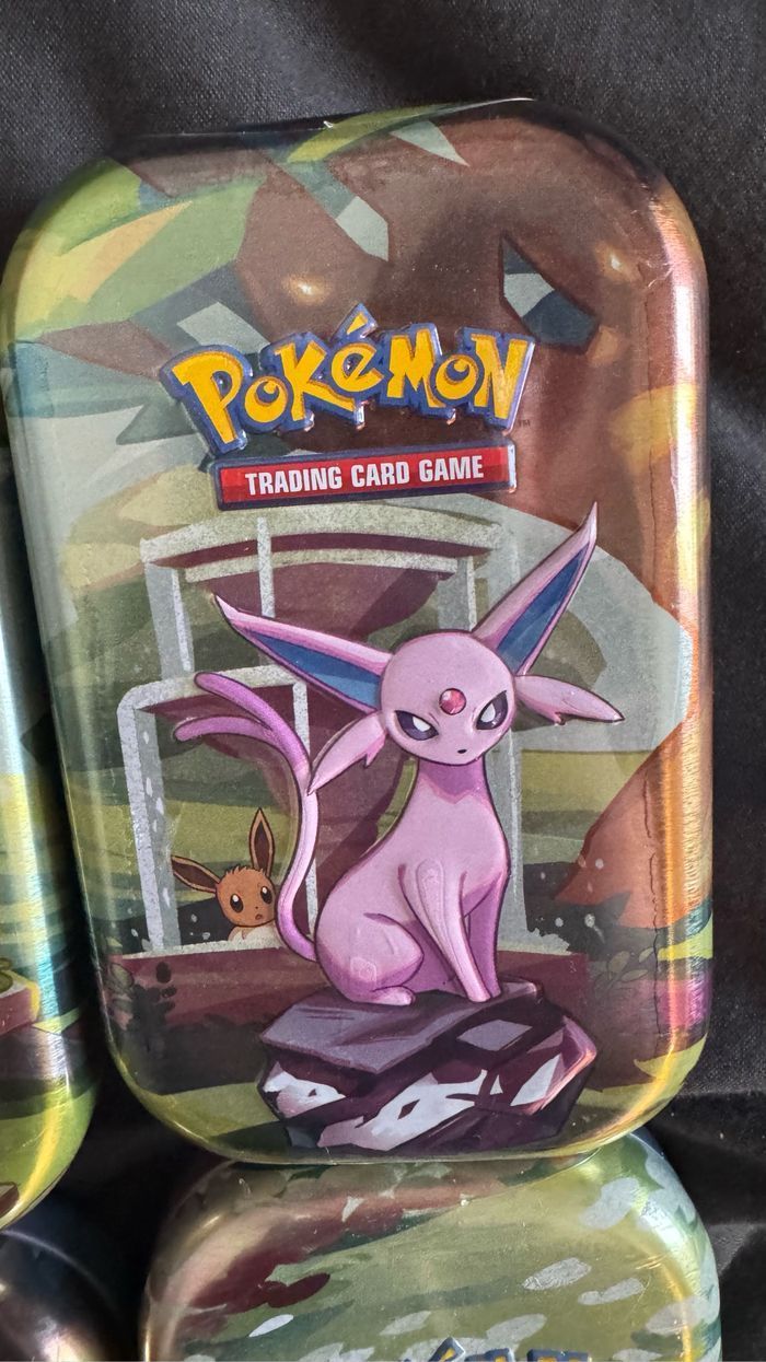 Lot de 11 mini tins évolution prismatique EV8.5 FR Pokémon - photo numéro 7