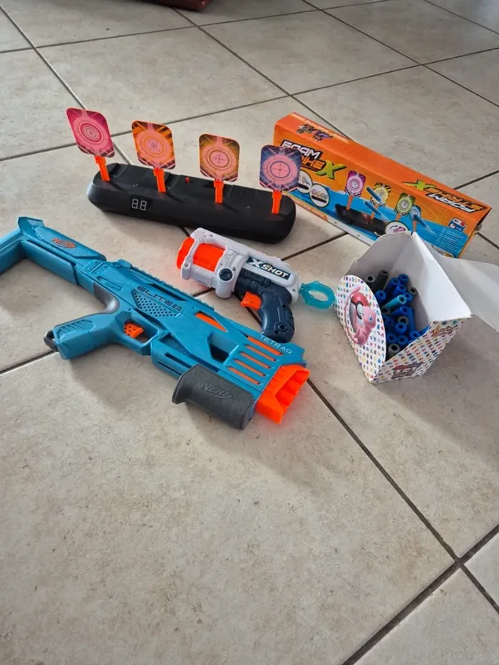 lot nerf jeu jouet