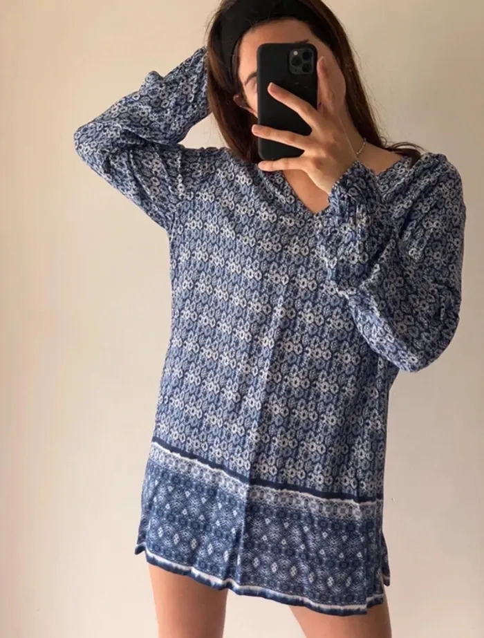 Tunique bleu - photo numéro 3