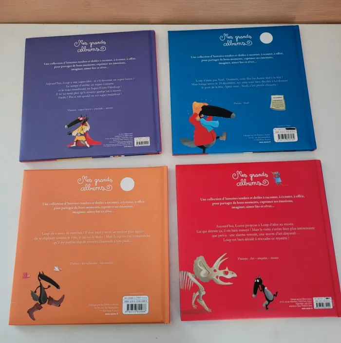 Lot de 8 livres grand format Le loup par Auzou - photo numéro 19