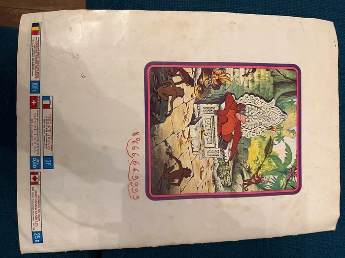 Album Panini ancien 1979 Disney Le Livre de la Jungle Mowgli collection stickers autocollants - photo numéro 2