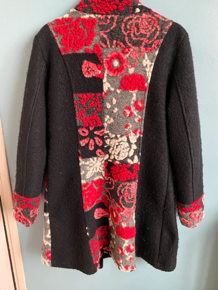 Manteau long d’hiver en laine taille 42 - photo numéro 7