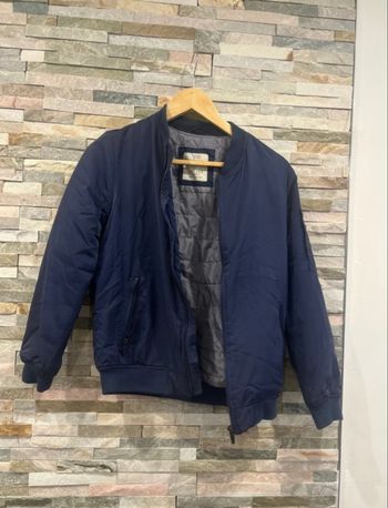 Blouson Zara bleu foncé 