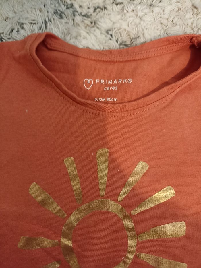 Haut manches courtes Primark 12 mois - photo numéro 2