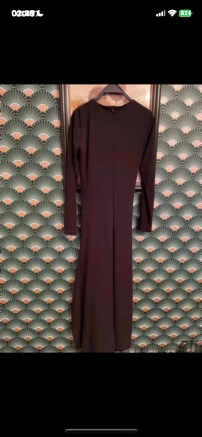 Belle robe longue noir sexy Zara taille M - photo numéro 6