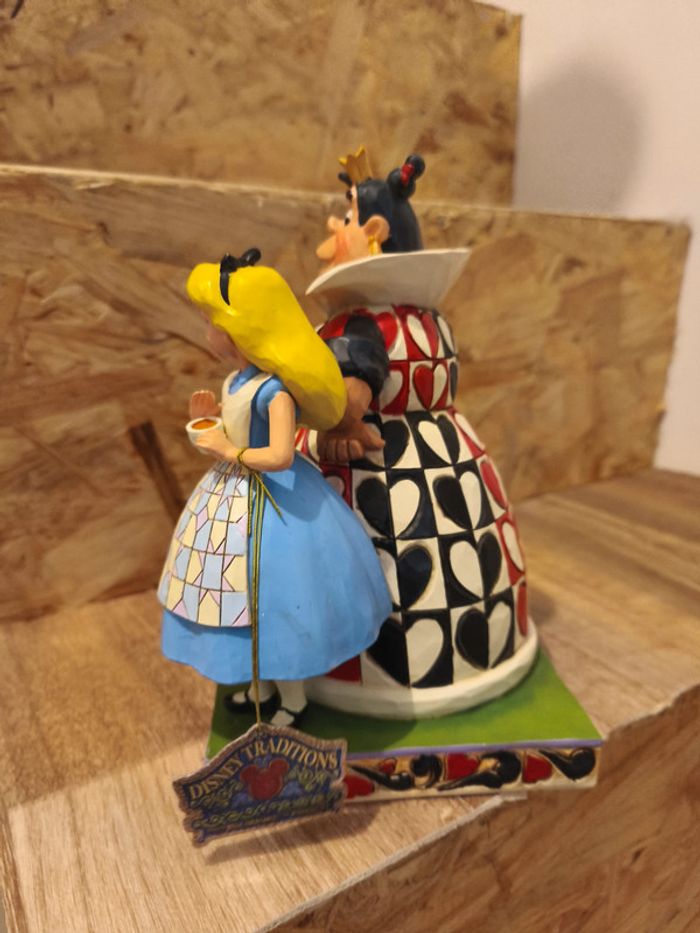 Figurine Alice Et La Reine De Coeur - Disney Traditions - photo numéro 2