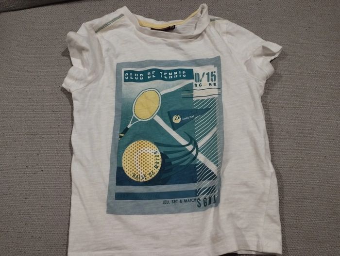 Tee shirt theme tennis