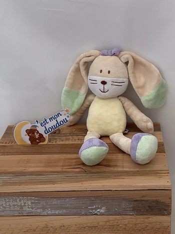 MD91 doudou lapine mots d’enfants