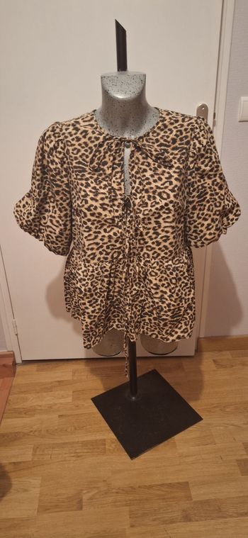 Blouse léopard