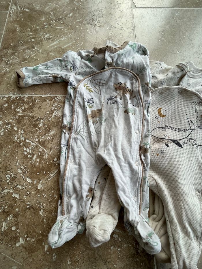 Pyjama 3 mois sergent major petit béguin - photo numéro 2
