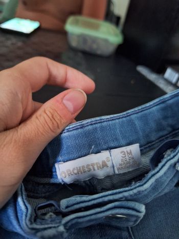 3 jeans fille taille 3 mois