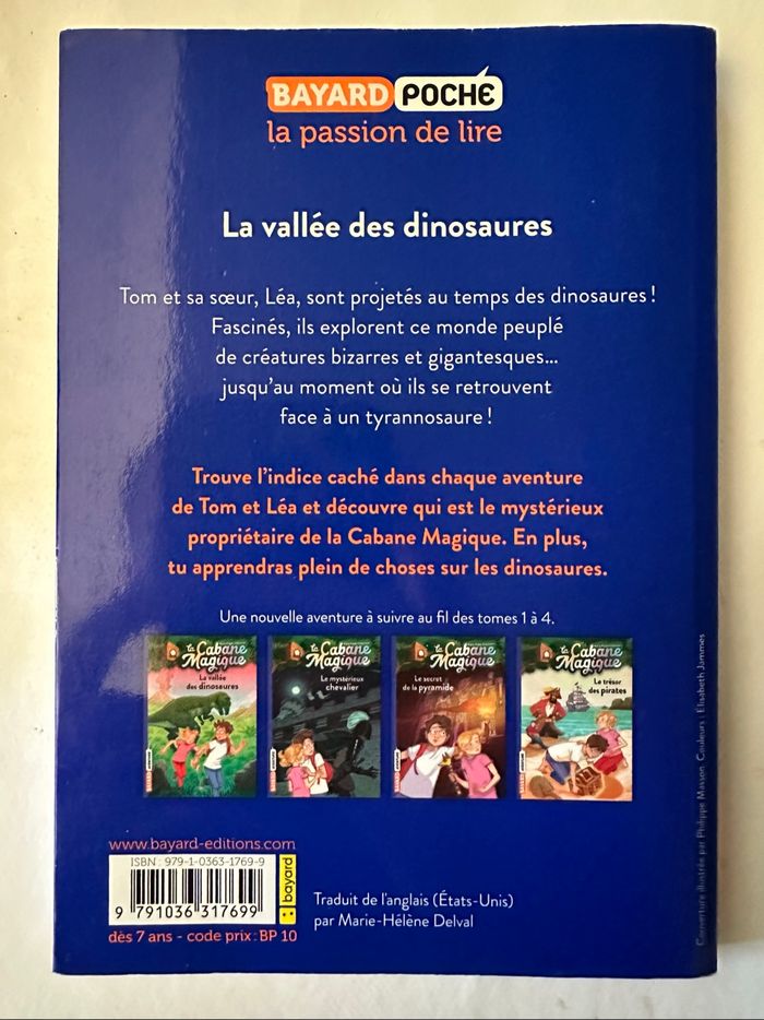 La vallée des dinosaures - Bayard poche La passion de lire - photo numéro 2