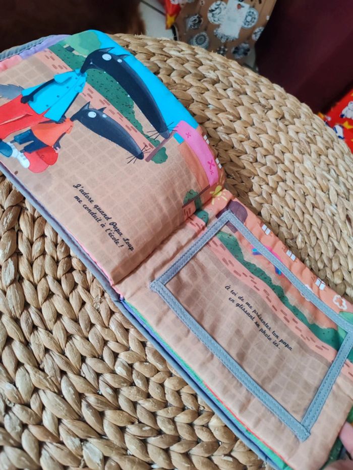 Carnet de naissance livre photos - loup auzou - photo numéro 5