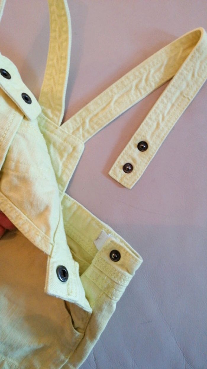 Robe jeans jaune - photo numéro 4