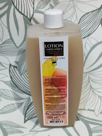 Arsene valere lotion unificatrice aux cellules fraiches de mangue 1000 ml