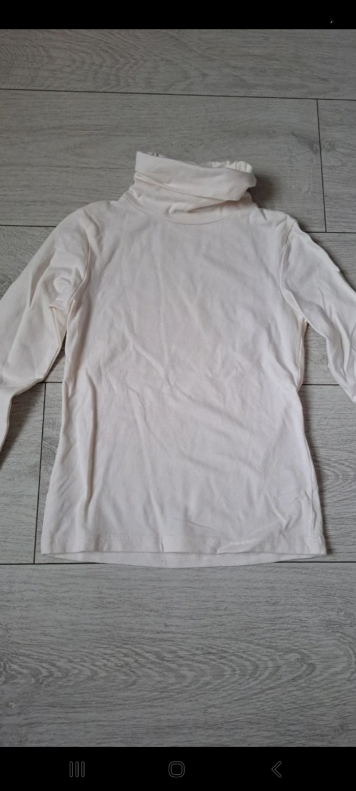 Lot tee-shirts col roulé - photo numéro 5