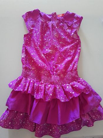 Robe violette 6 ans
