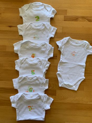 Lot 7 bodies 3-6 mois