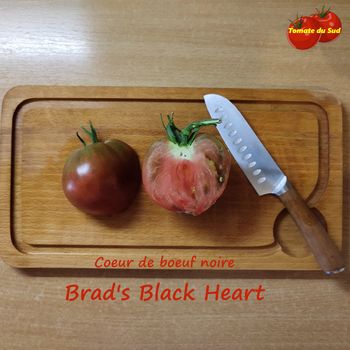 Graines de tomate "Cœur de bœufs Noire" - 30 graines - 1.50 euros  