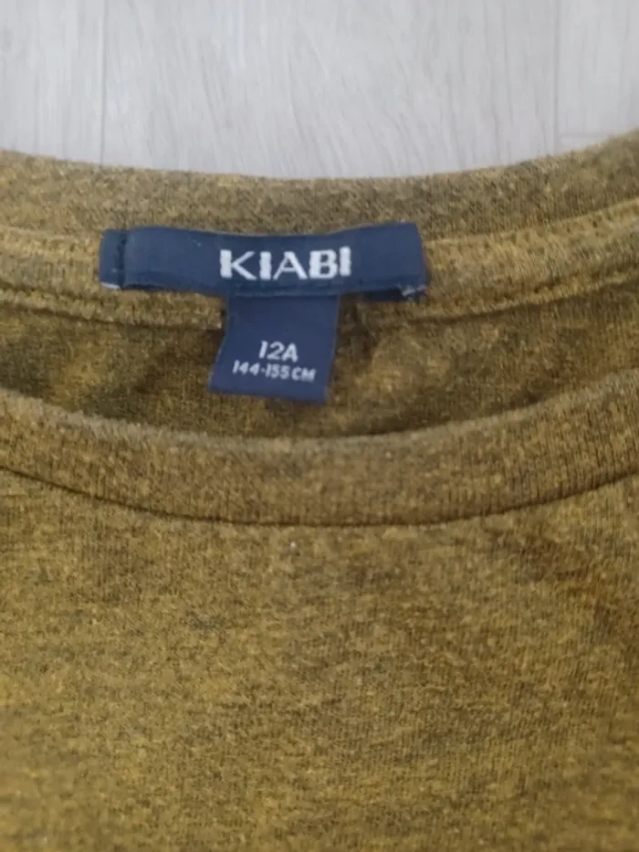 T-shirt vert garçon kiabi - photo numéro 3