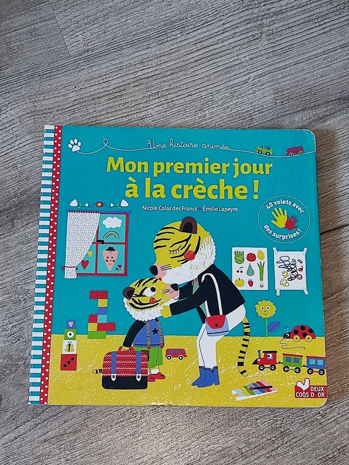 Livre mon 1er jour à la crèche