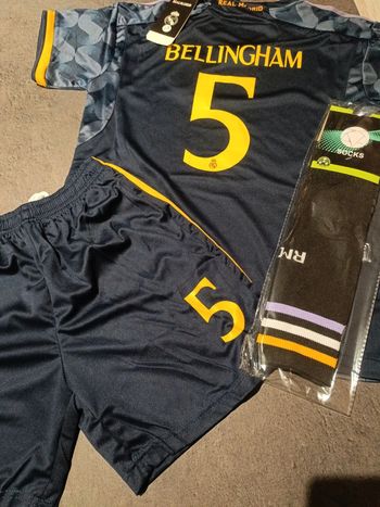 Tenue football Jude Bellingham real Madrid