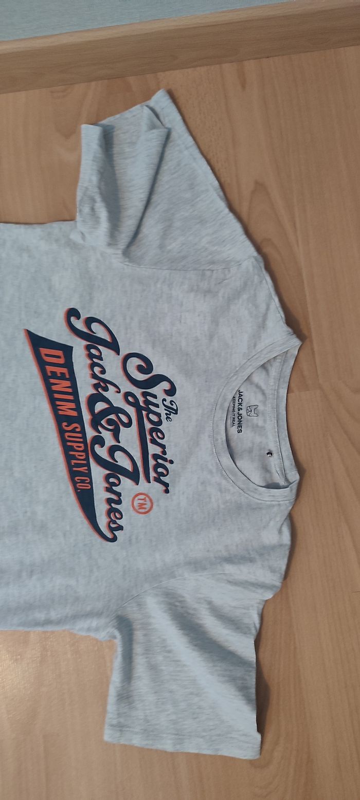 tee shirt jack jones 15 16 ans - photo numéro 4