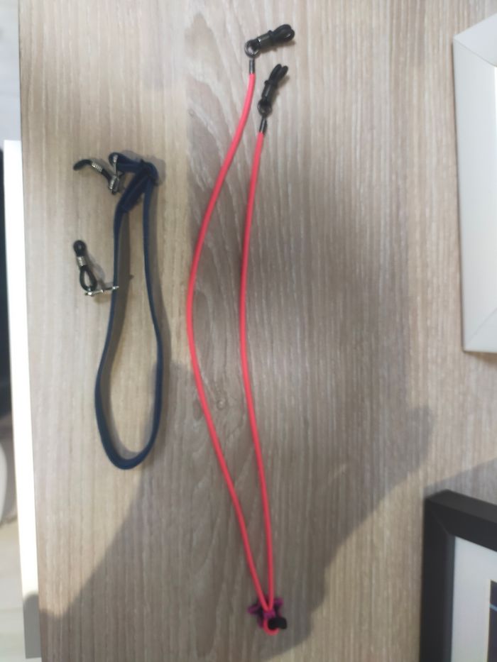 Élastiques pour attaché les lunettes pour enfants