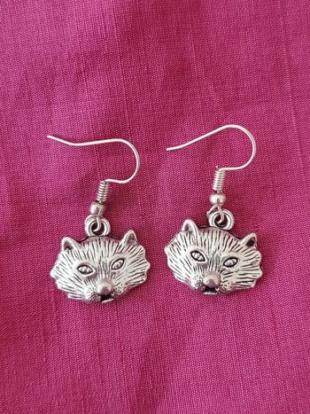 🔅 Boucles d'oreilles chat