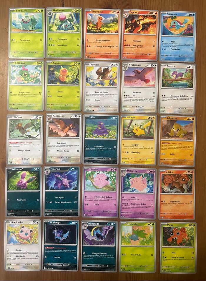 Lot Cartes Pokémon 151