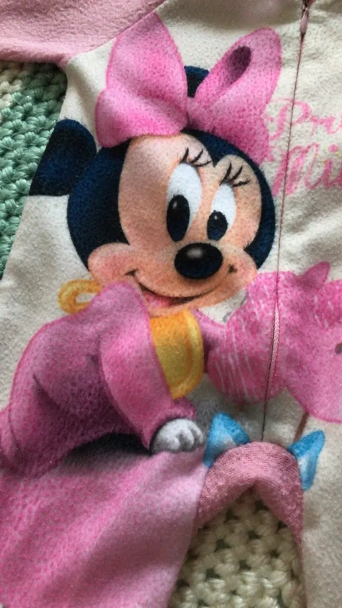 Pyjama chaud 3 mois Minnie - photo numéro 2