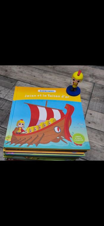 Hachette 74 Audioconte livre et figurine audio conte