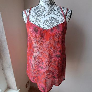 Débardeur transparent taille38 #etam