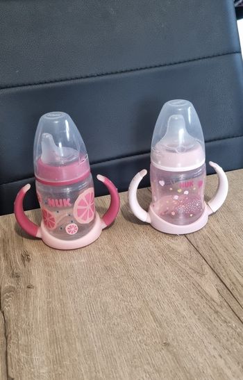 Lot biberons Nuk 150ml