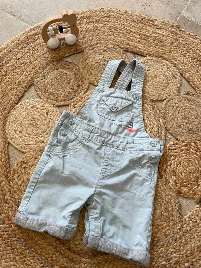 Salopette short 18 mois