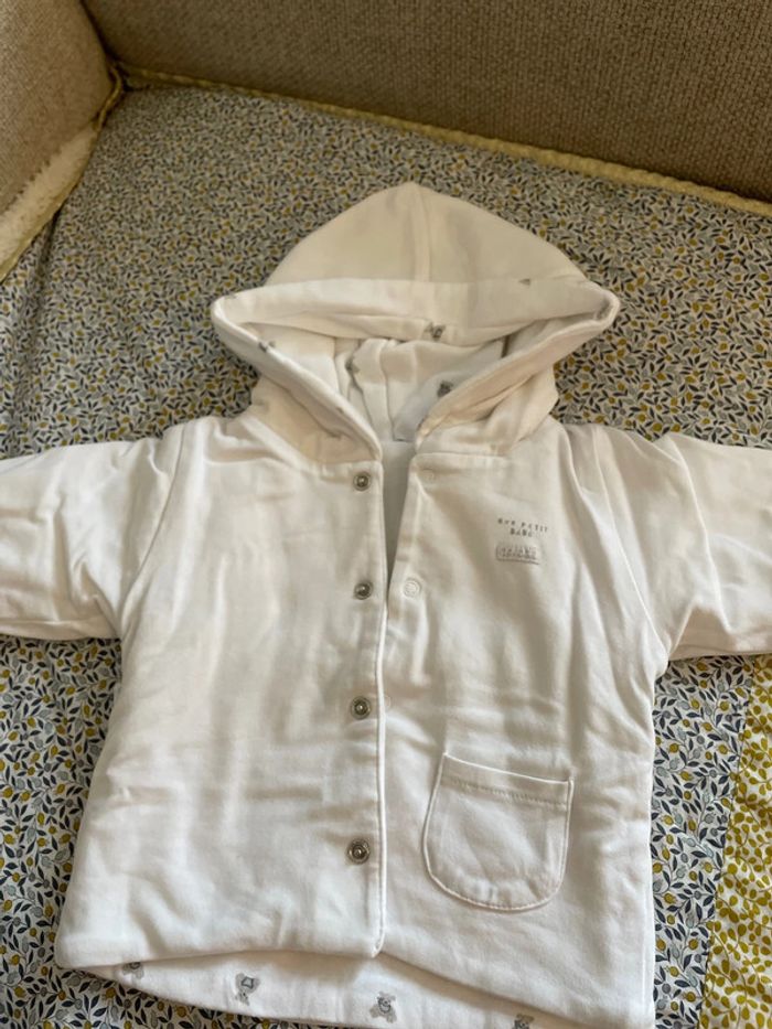 Jolie veste coton épais Absorba 3 mois