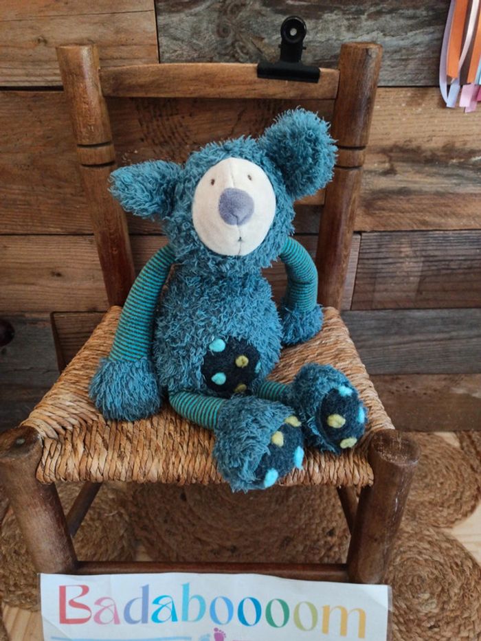 Peluche koala les zazous bleu moulin roty tbe - photo numéro 2