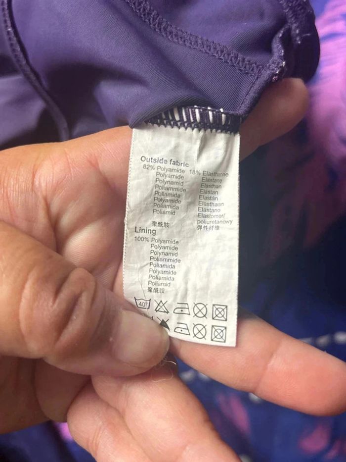 Maillot de bain 1 pièce taille 44 marque tribord • - photo numéro 5