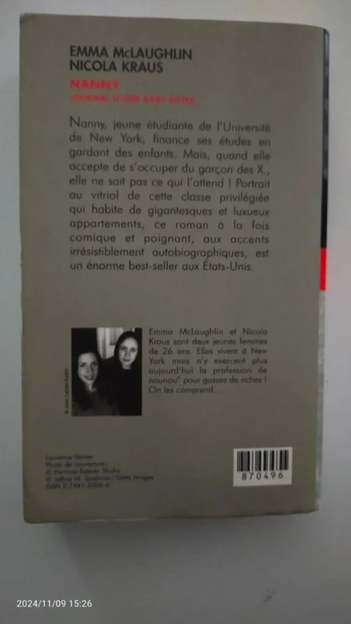 Nanny. Journal d'une baby-sitter - photo numéro 2